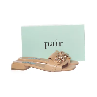 Sandaler (Beige) från A Pair Skinn