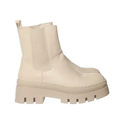 Chelsea boots (Beige) från Lucky Shoes