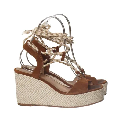 Chaussure compensées (Marron, Beige) de San Marina Cuir