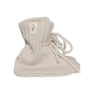 Chaussons pour bébé (Beige) de Little Jalo