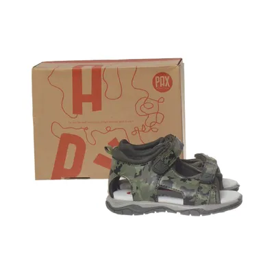 Sandals (Green, Multicolored) from Pax Leather