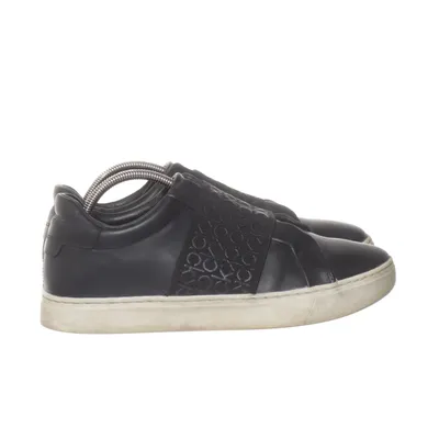 Slip-ons (Black) from Calvin Klein Leather