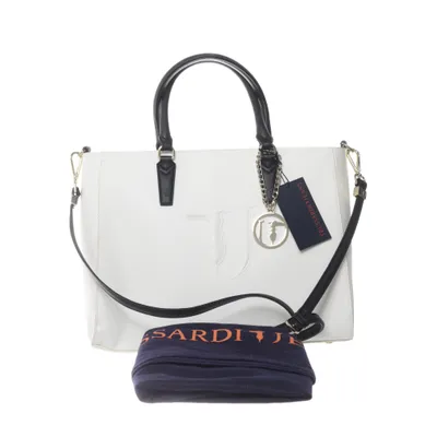 Axelremsväska (Vit, Svart) från Trussardi Jeans