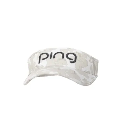 Skärm (Vit, Flerfärgad) från Ping Elastan, Polyester