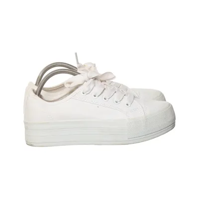 Canvas schoenen (Wit) van Attitude Elastaan