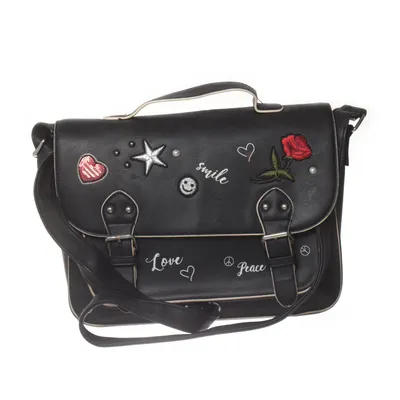 Axelremsväska (Svart, Flerfärgad)