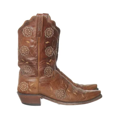 Cowboyboots (Brun) från Lucchese Skinn