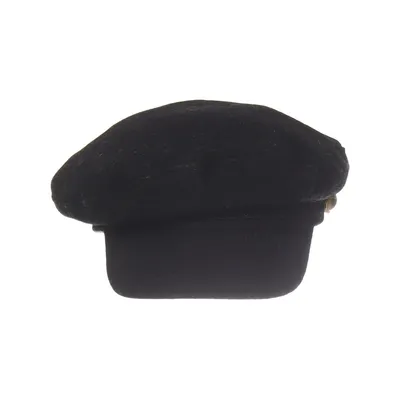 Casquette de capitaine (Noir) de Zara Accessories Acrylique, Polyamide, Viscose