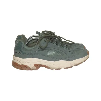 Sneakers (Green) from Skechers Sport Leather