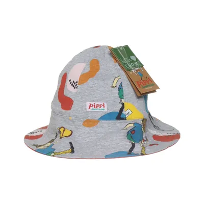 Buckethatt (Grå, Flerfärgad) från Martinex Elastan, Ekologisk bomull