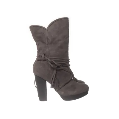 Heeled boots (Gray)
