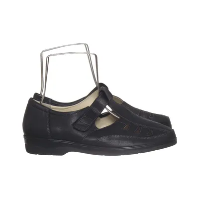 Sandals (Black) from Klaveness Leather