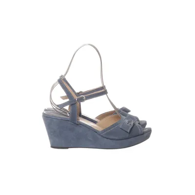 Wedges (Blue) from Valleverde Leather