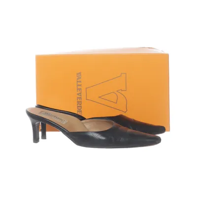Mules (Black) from Valleverde Leather