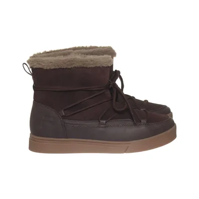 Curling Stiefel (Braun) von Fila Leder
