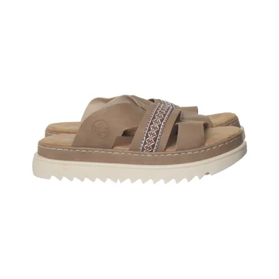 Slip-ins (Beige) from Rieker Antistress Leather