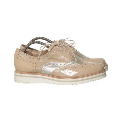 Brogues (Beige, Guld) fra Varese Læder