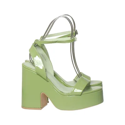 Sandales à talons hauts (Vert) de Z_Code_Z Polyuréthane
