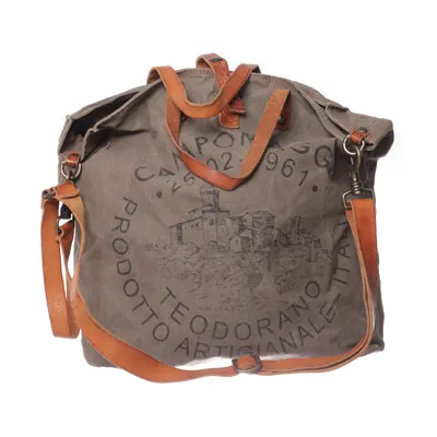 Handväska (Grön, Brun) från Campomaggi Bomull