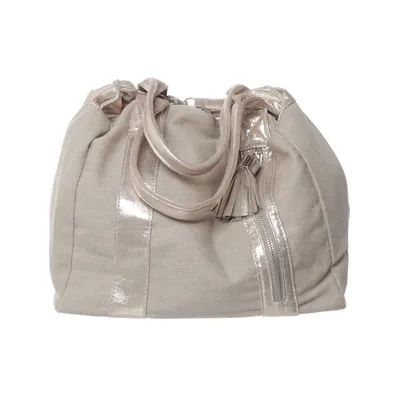 Handväska (Beige, Guldfärgad) från David Jones