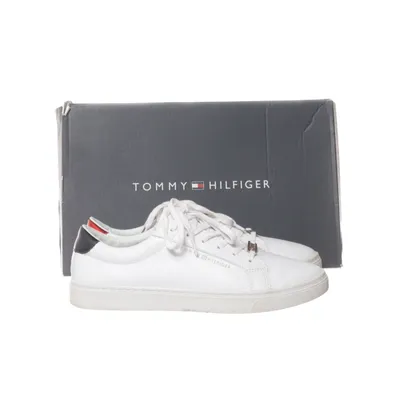 Sneakers (Wit) van Tommy Hilfiger Leer