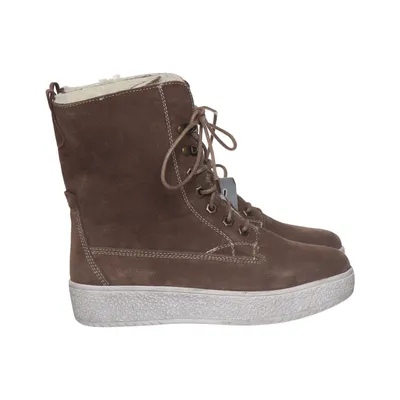 Bottes à lacets (Marron) de Wildflower Cuir