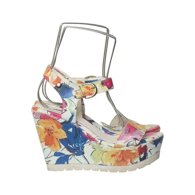Chaussure compensées (Blanc, Multicolore) de Young Spirit