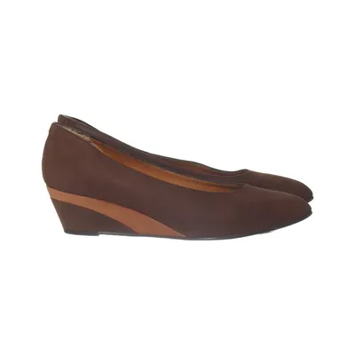 Chaussure compensées (Marron) de Valentina Cuir