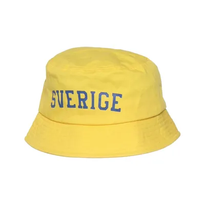 Bøllehat (Gul) fra Sverige Bomuld