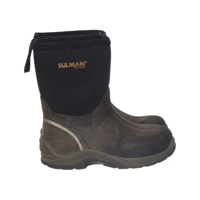 Regenlaarzen (Zwart, Grijs) van Sulman