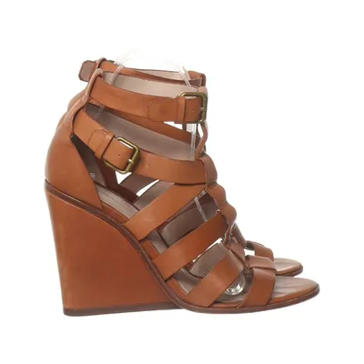 Wedges (Brown) from Pour La Victoire Leather