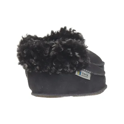 Slippers (Gray) from Wiberg of Sweden Leather, Wool
