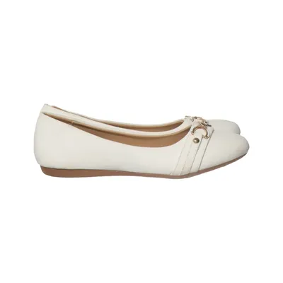 Ballet flats (White) from CHC Shoes