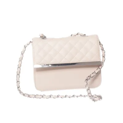 Axelremsväska (Beige) från New Yorker Polyester, Polyuretan