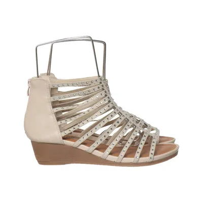 Sandals (Beige) from Andarina Leather