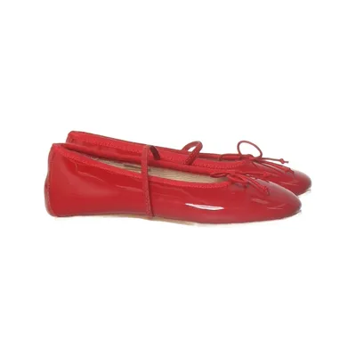 Ballet flats (Red) from Bisgaard Leather