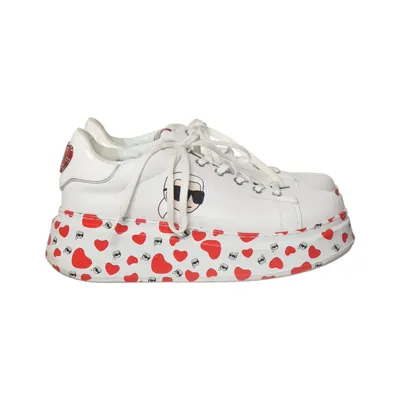 Sneakers (White, Multicolored) from Karl Lagerfeld Leather