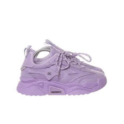 Sneakers (Purple) from 208W39NYC Faux leather