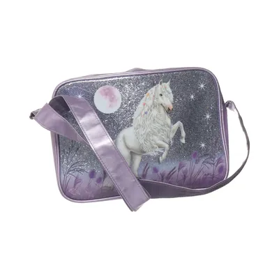 Shoulder-bag (Purple, Multicolored) from Miss Melody