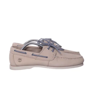 Boat shoes (Beige) from Timberland Leather