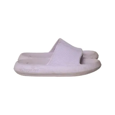 Mules (Violet) de Happy Flops Polyuréthane