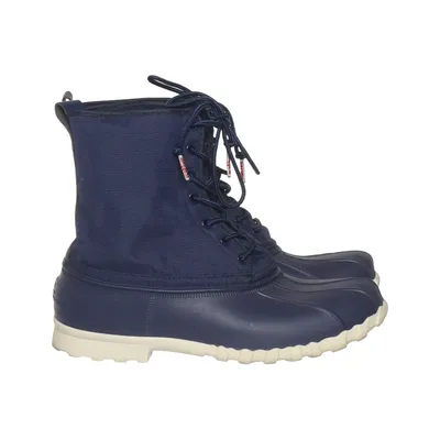 Bottes à lacets (Bleu) de Native Polyester