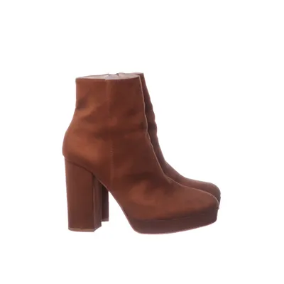 Bottes à talons (Marron) de Sacha Iconic Cuir
