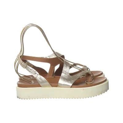 Sandales (Or, Marron) de Inuovo
