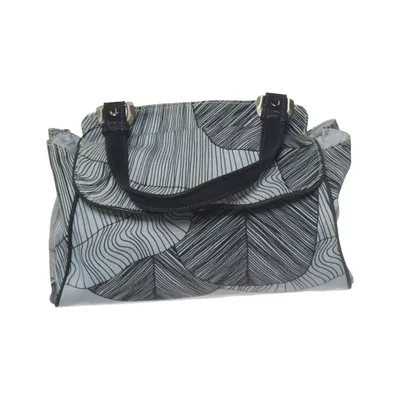 Handtas (Grijs, Zwart) van Marimekko Katoen, Leer
