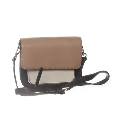 Skuldertaske (Beige, Sort, Hvid) Polyester, Polyurethan