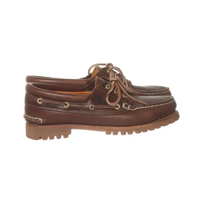 Bootschoenen (Bruin) van Timberland Leer