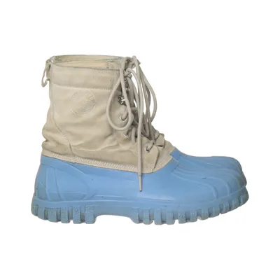 Bottes à lacets (Beige, Bleu) de Diemme