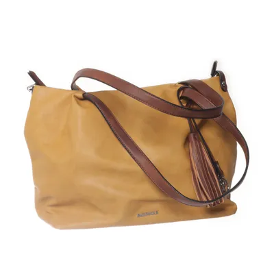 Handbag (Yellow) from Emily & Noah Polyester, Polyurethane