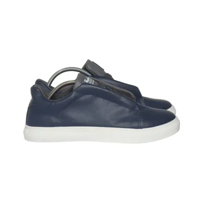 Slip-ons (Blue, White) from Fashion
